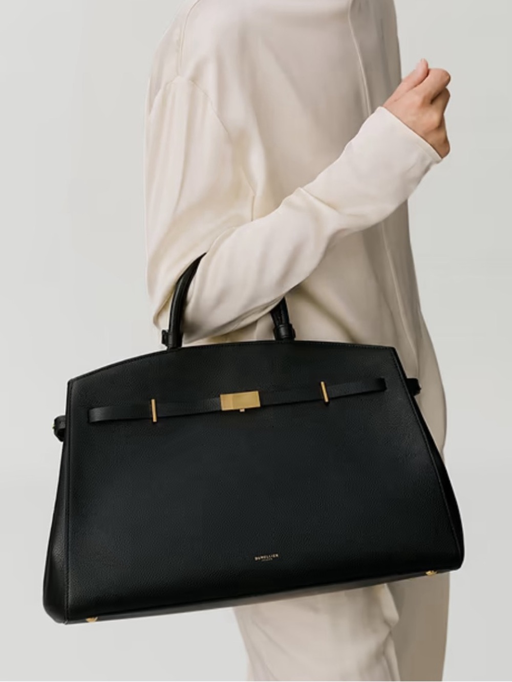 DeMellier Hudson Black with Gold Hardware